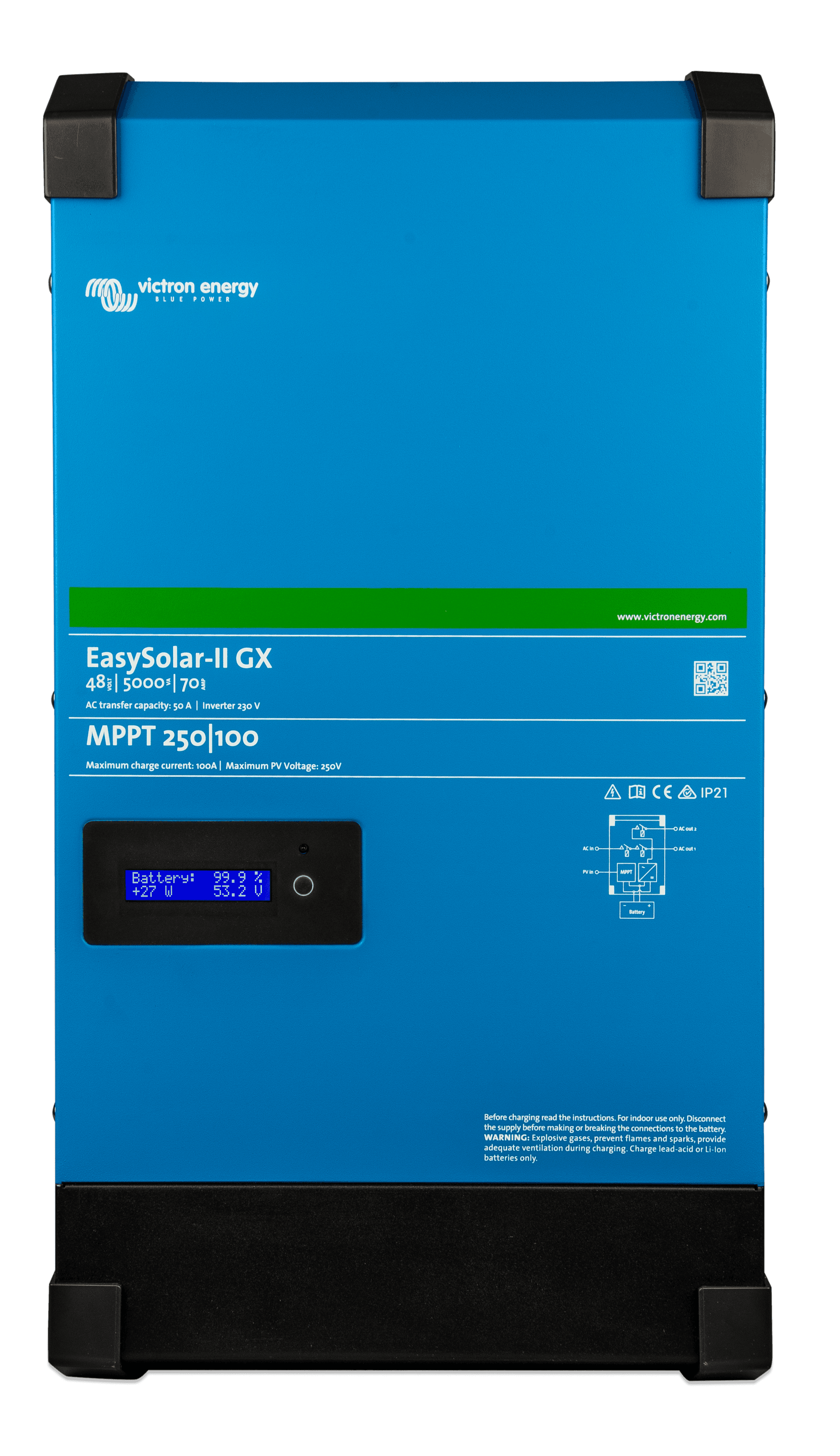 EasySolar-II GX 48V 5000VA (front) thumbnail