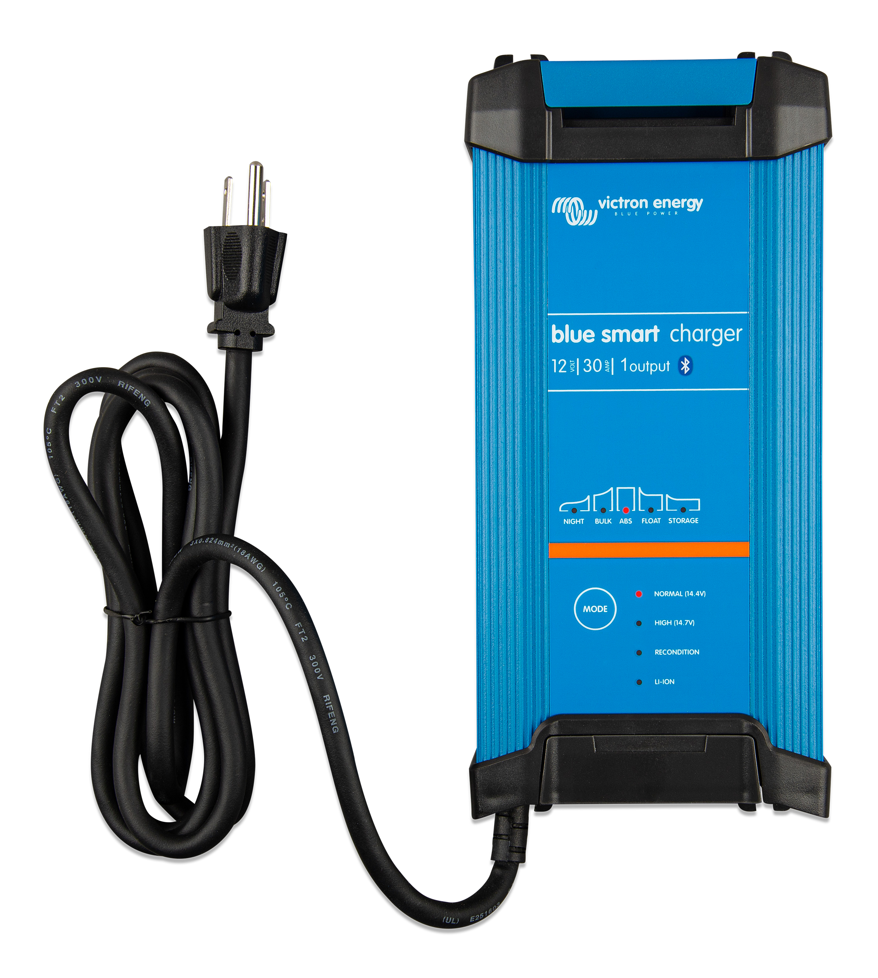 Chargeur Blue Smart IP65 6V/12V / 1,1A avec connecteurs DC